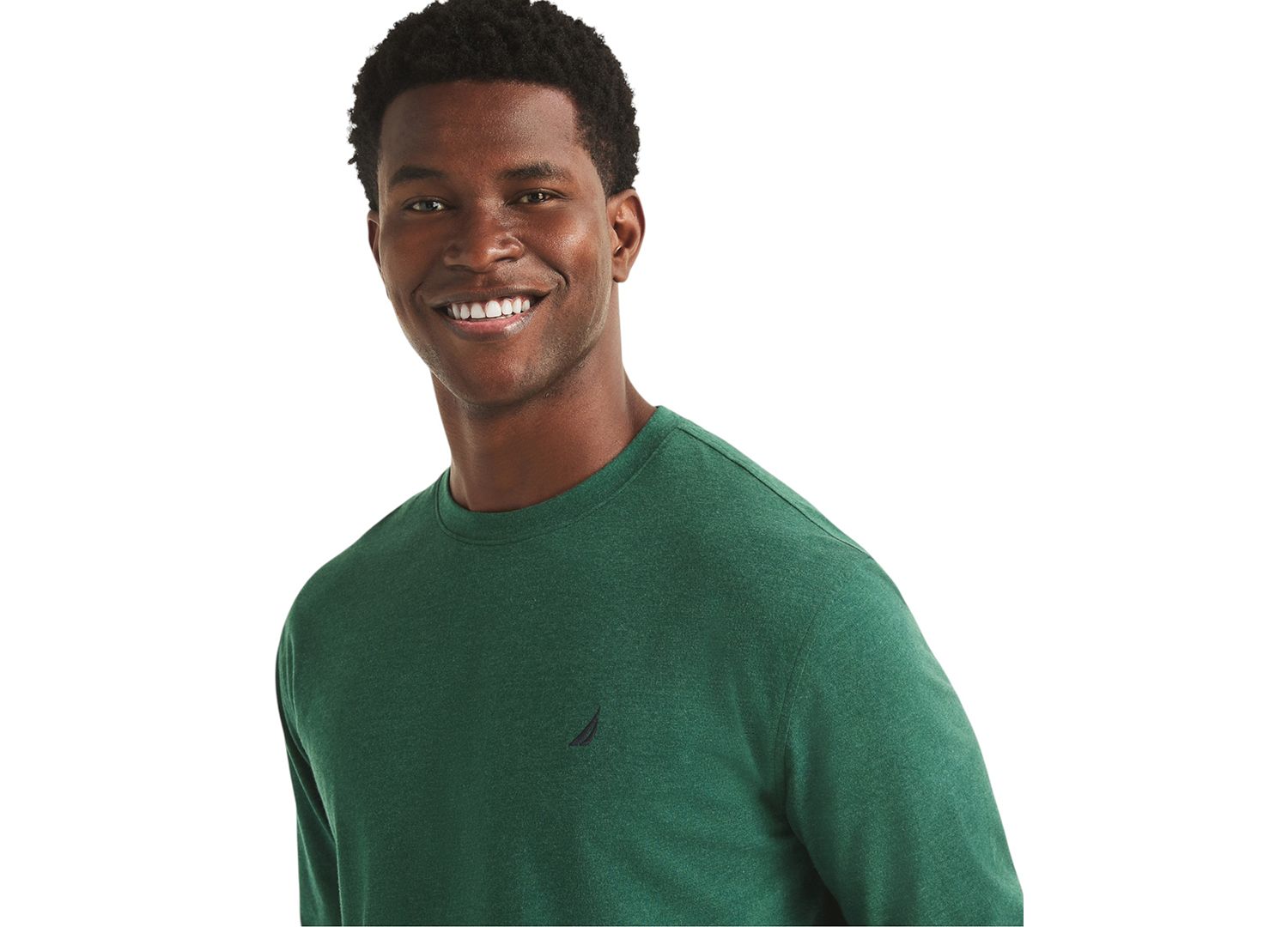 Men's Long-Sleeve Crewneck Pajama T-Shirt