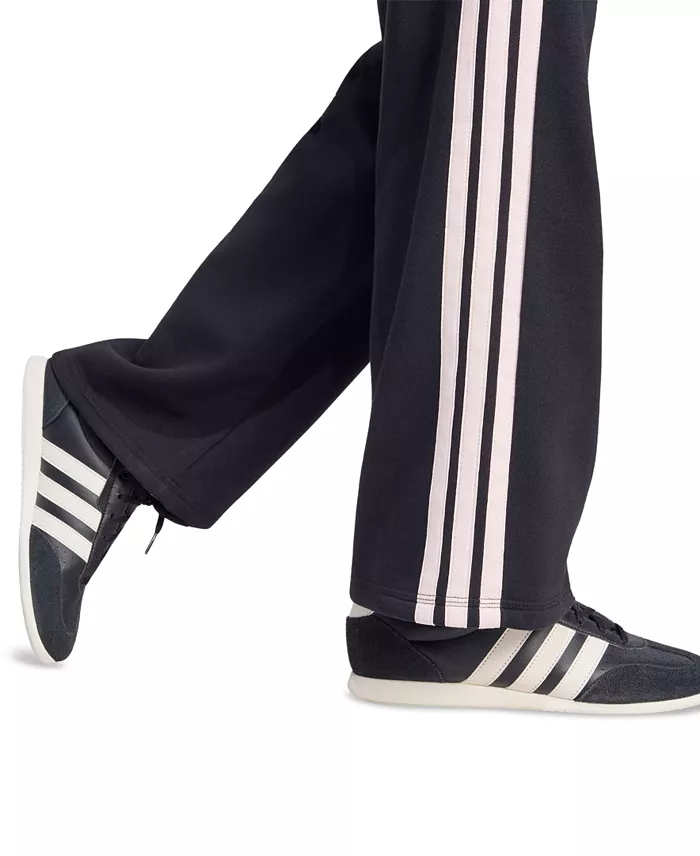 Women's Essentials 3-Stripes Fleece Slim Pants - thumbnail 10