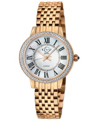 Women's Astor III Swiss Quartz IP Stainless Steel Bracelet Diamond Watch