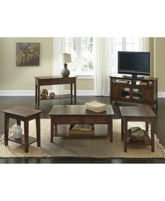 Westlake Chairside Table, with Shelf