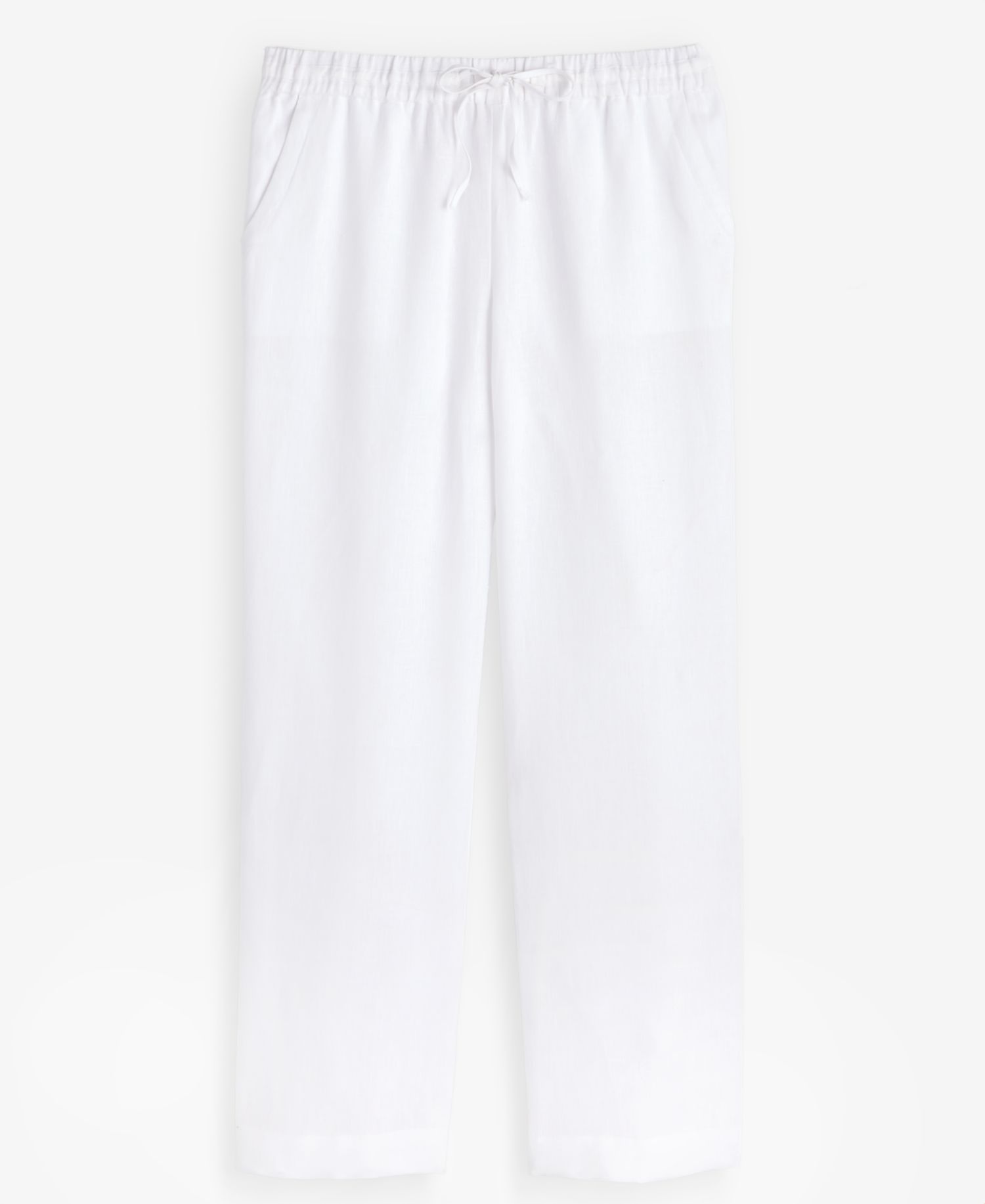 Women's 100% Linen Drawstring Pants