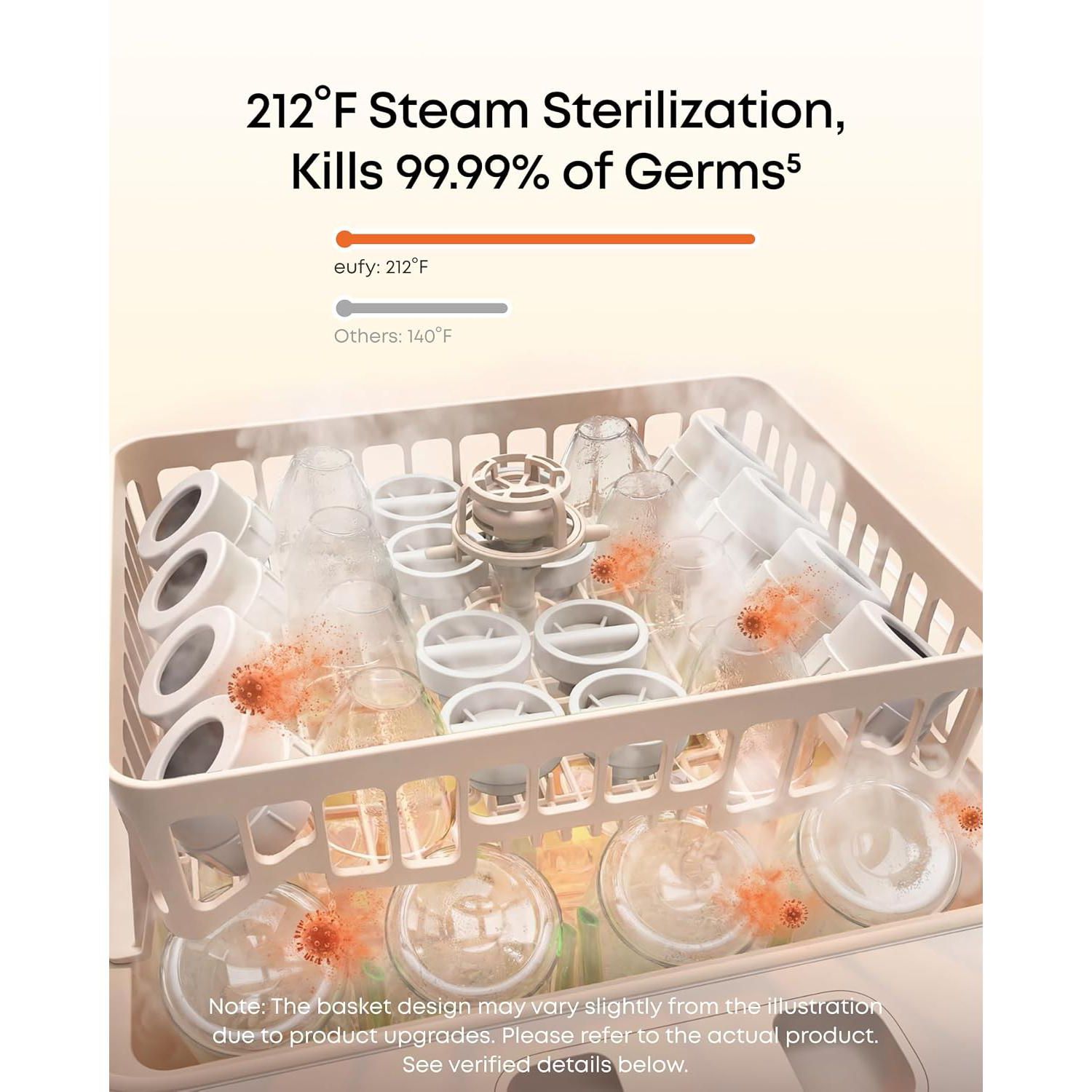 S1 pro Baby Bottle Washer,Sterilizer and Dryer with half-year Cleaning Kit. Built-in Water Softener,Large Capacity