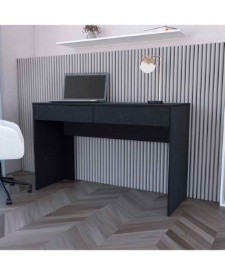 Oslo Computer Desk with Two Drawers and Storage