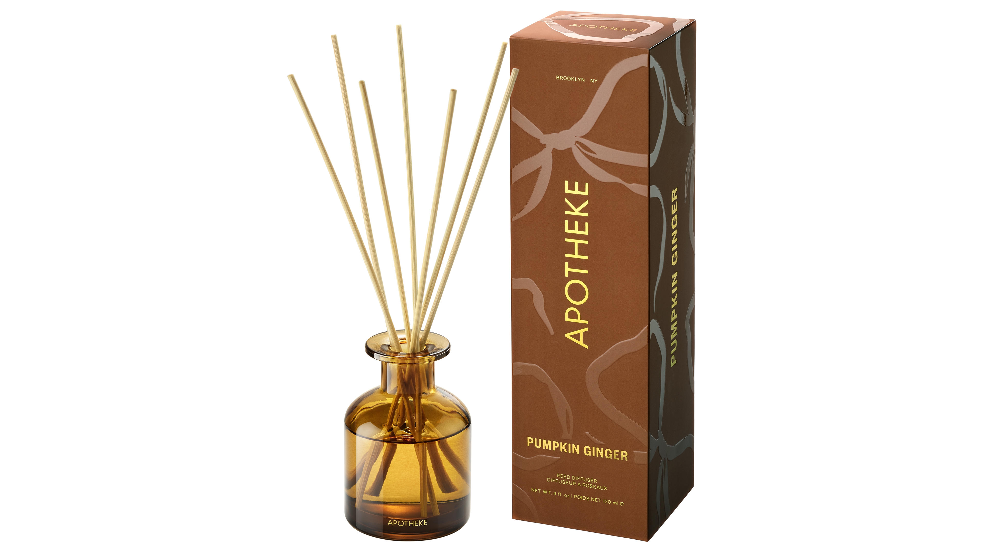 Apotheke Pumpkin Ginger Reed Diffuser, 4 oz.