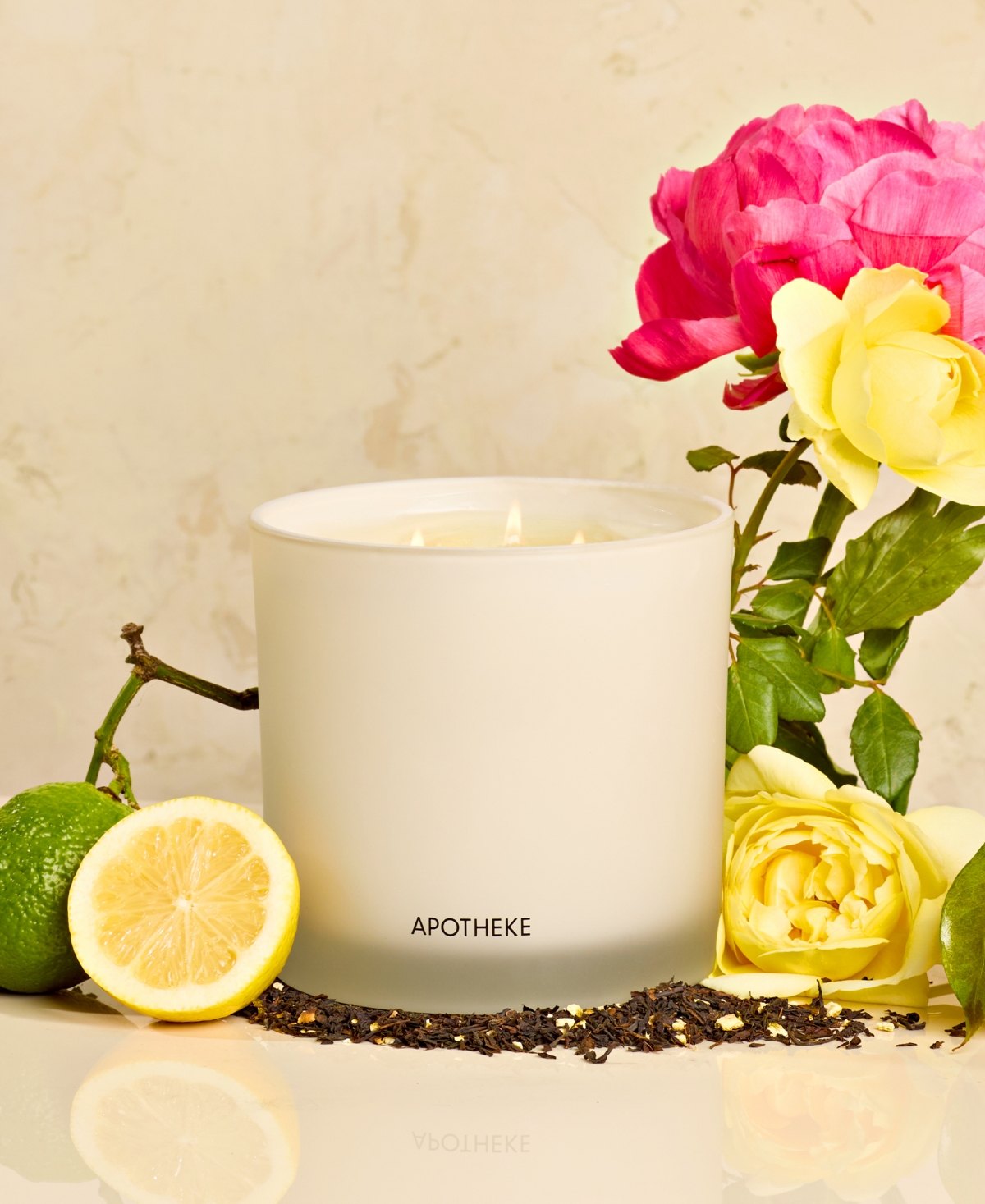 Apotheke Earl Grey Bitters 3-Wick Scented Candle, 0.26 oz.