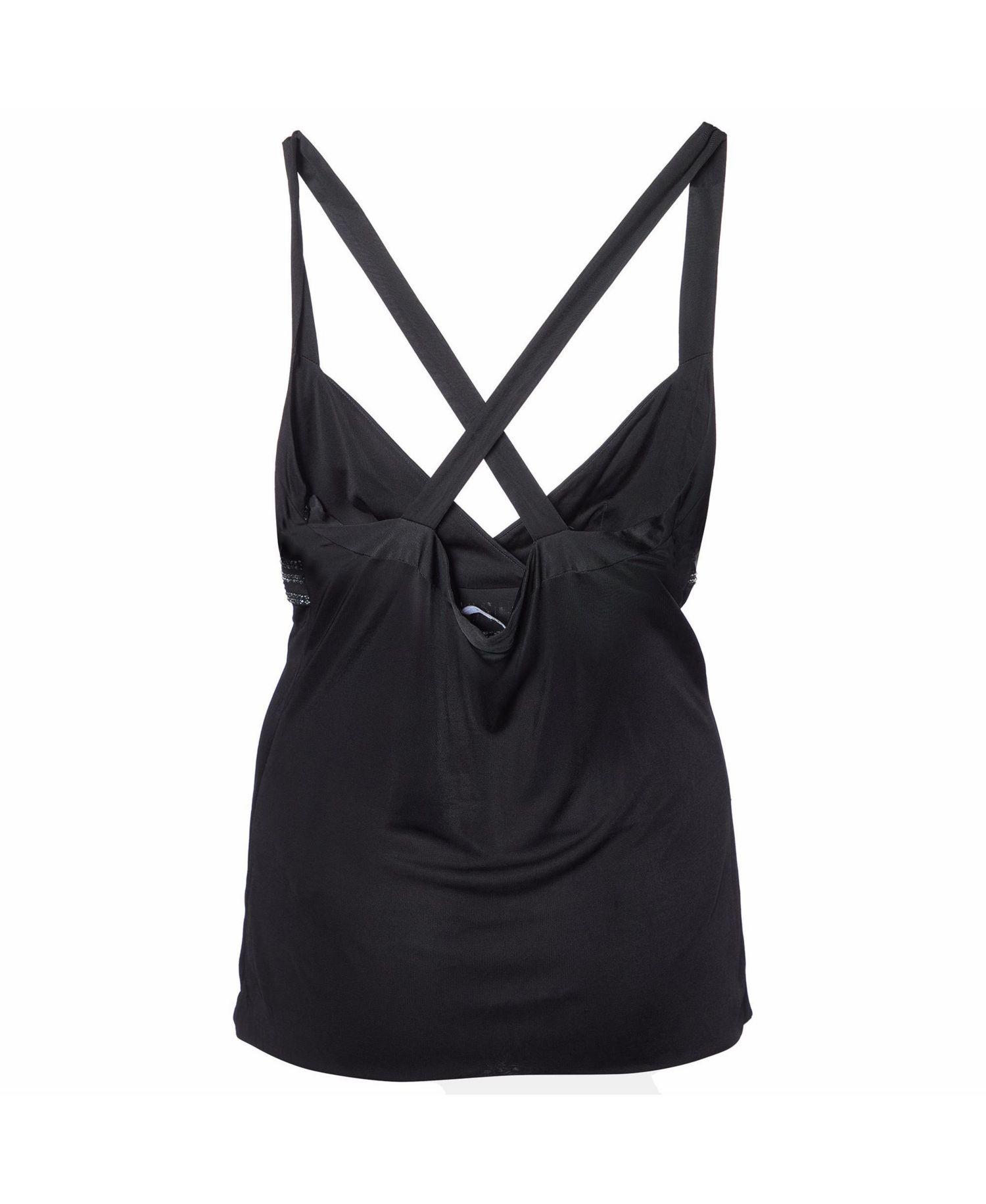 Women's Crystal Greca Embellished Jersey Tank Top