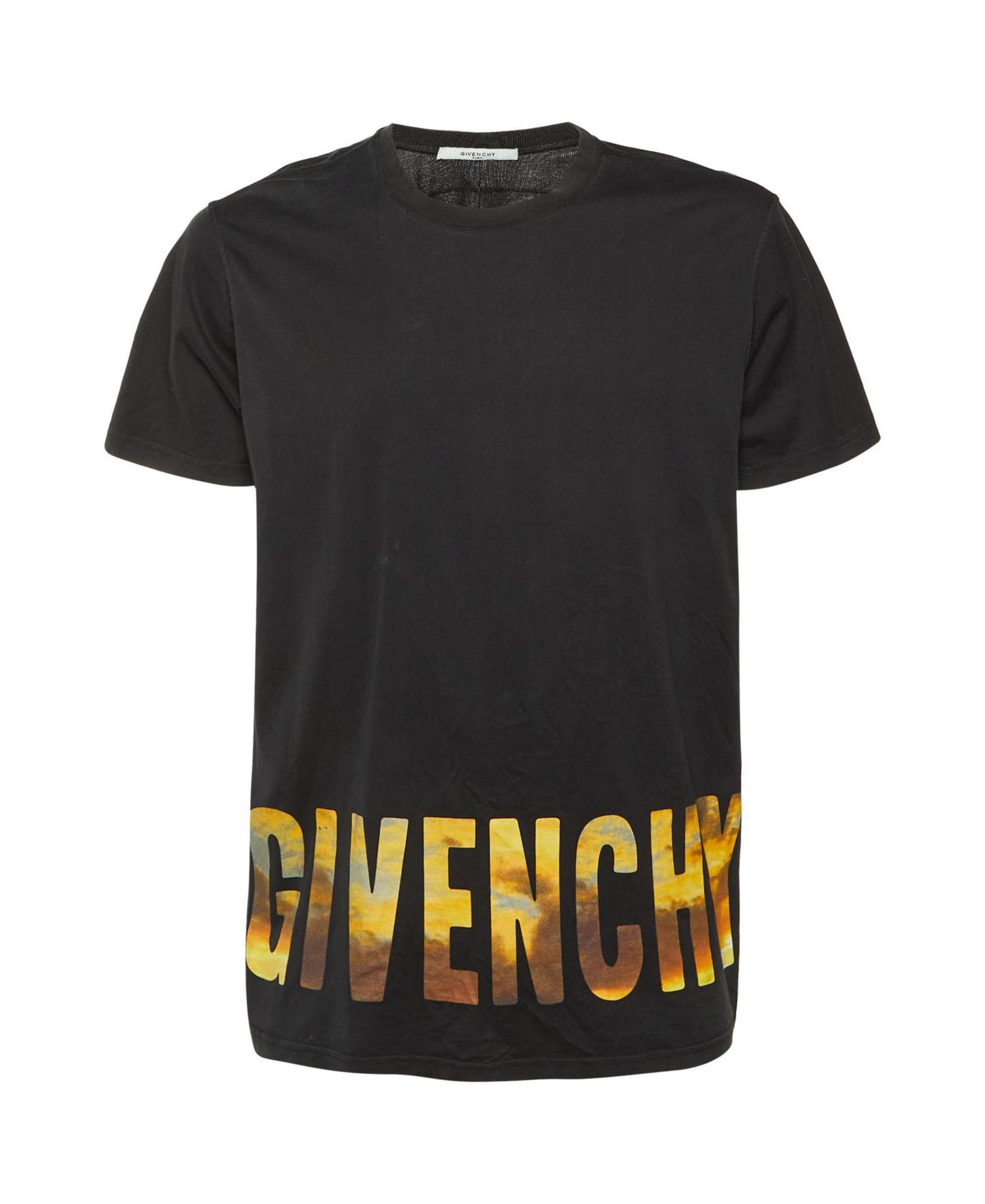 Women's Oversized Sunset Logo Graphic T-Shirt