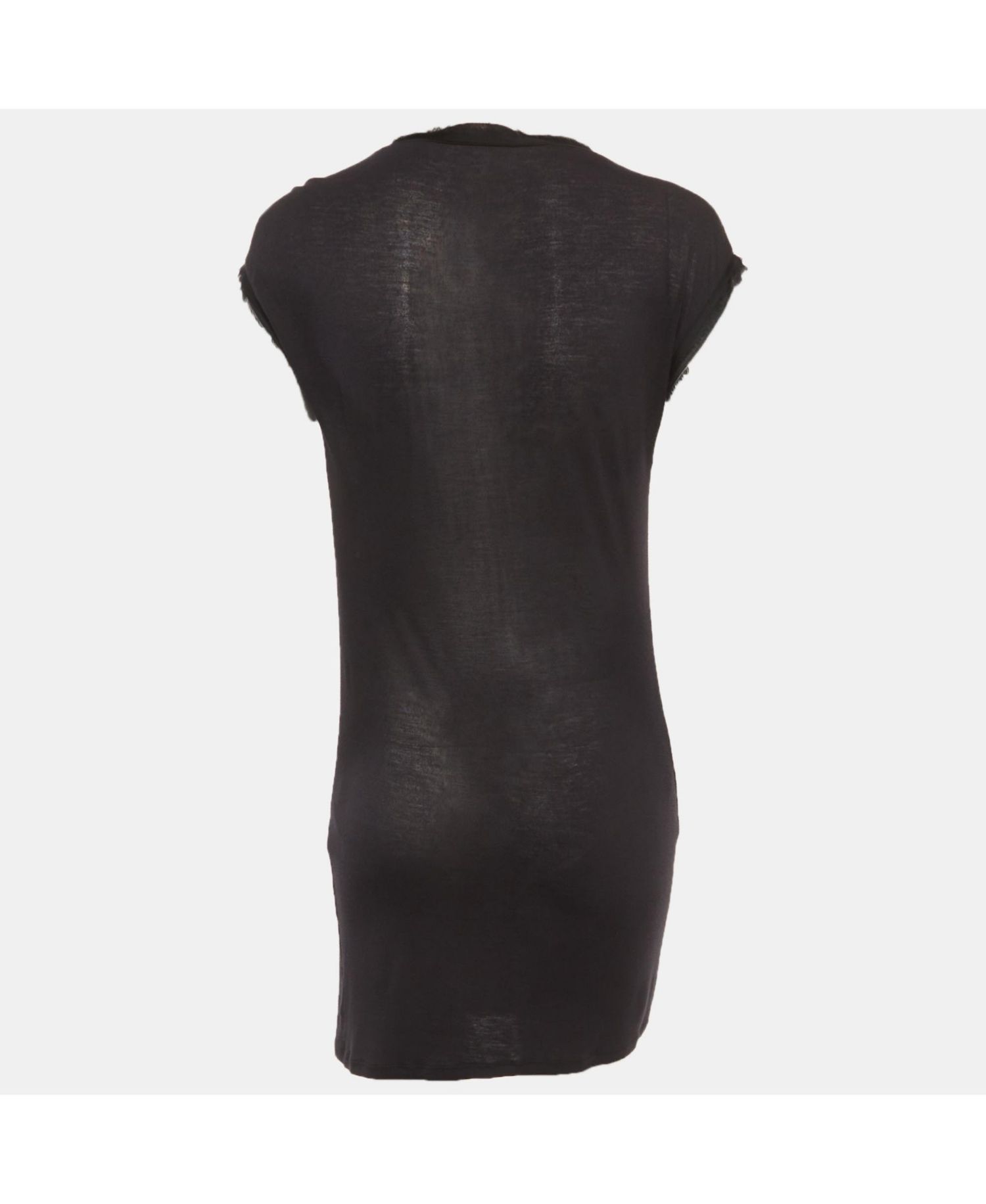 Women's Beaded Raw-Edge Knit Tunic