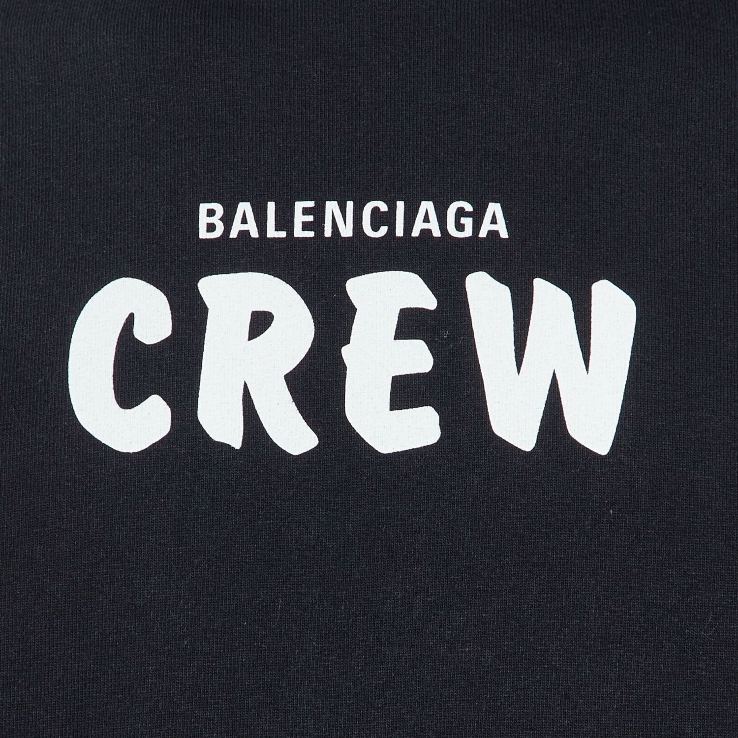 Women's Crew Logo Print Oversized Cotton T-Shirt