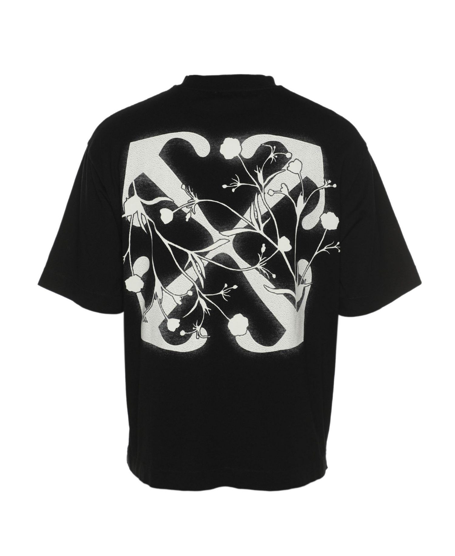 Women's Logo Print Mock Neck Jersey T-Shirt