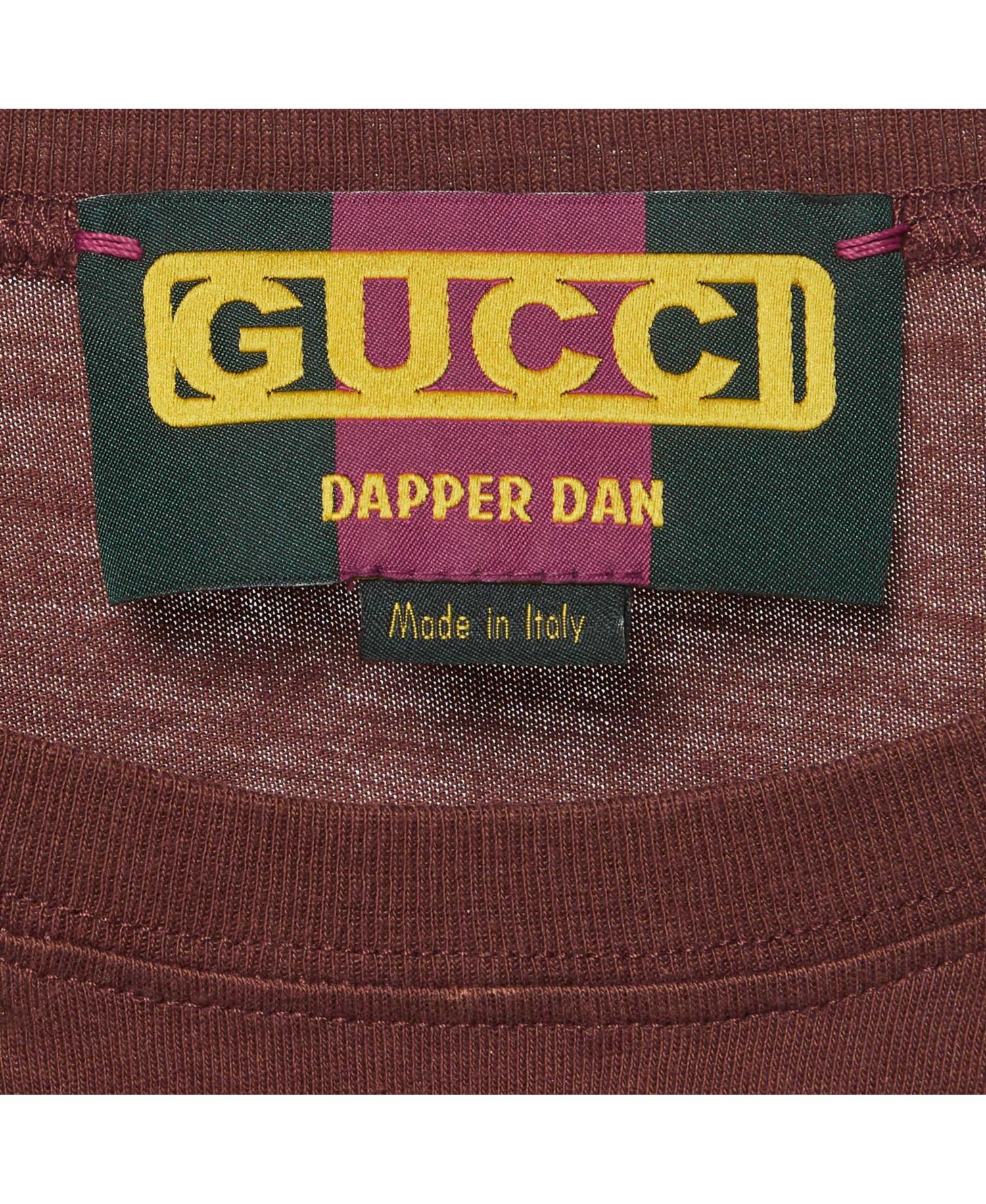 Women's Dapper Dan Sequin-Embellished Logo T-Shirt