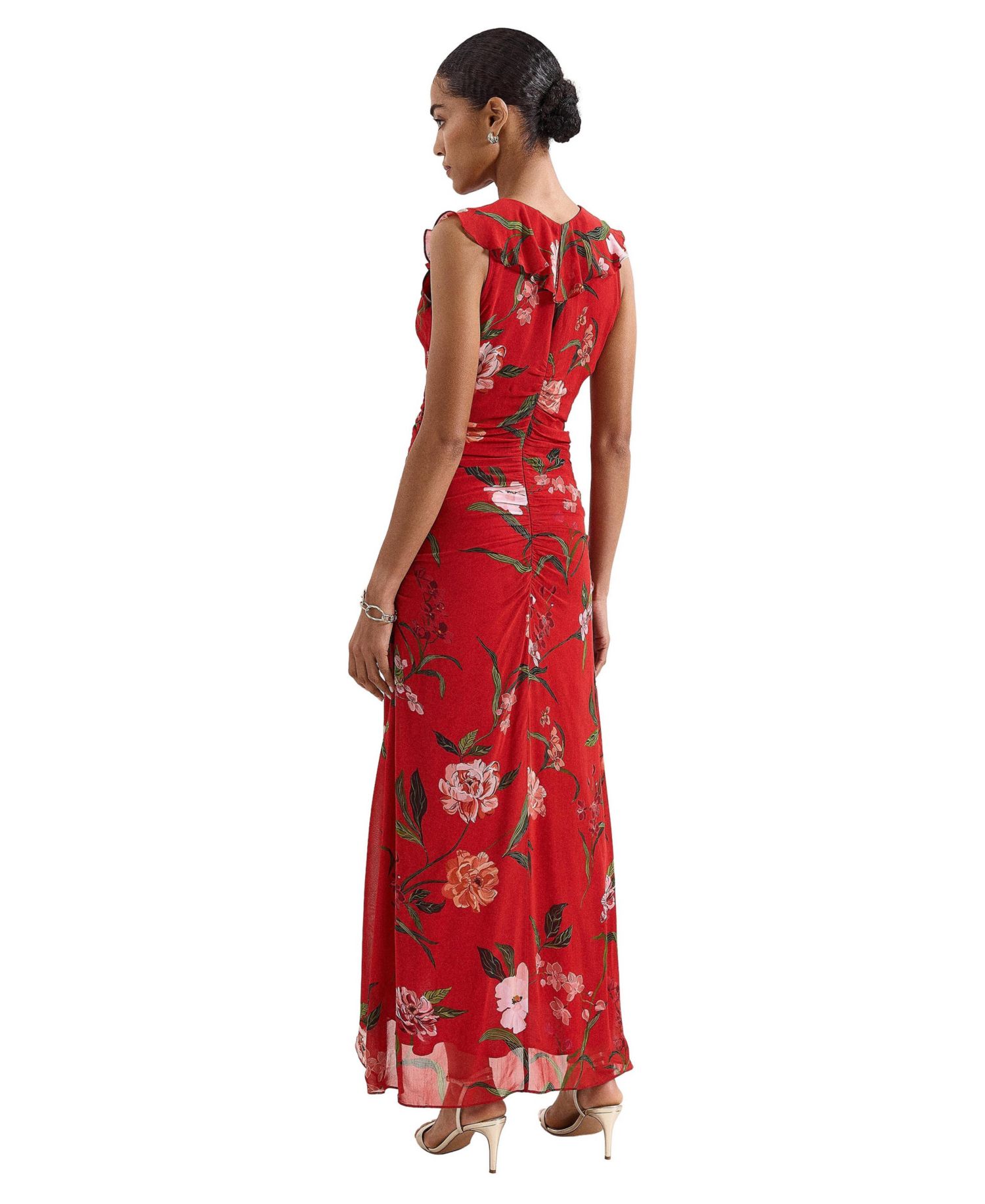 Women's Mae Floral Maxi V-Neck Dress
