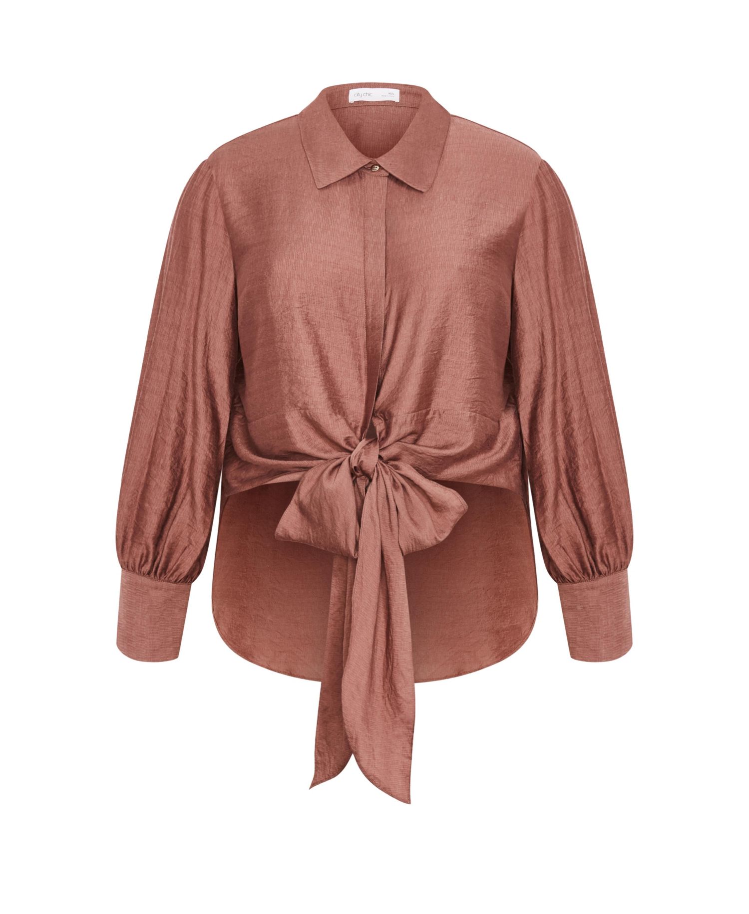 Plus Size Rosabella Hem Detail Shirt