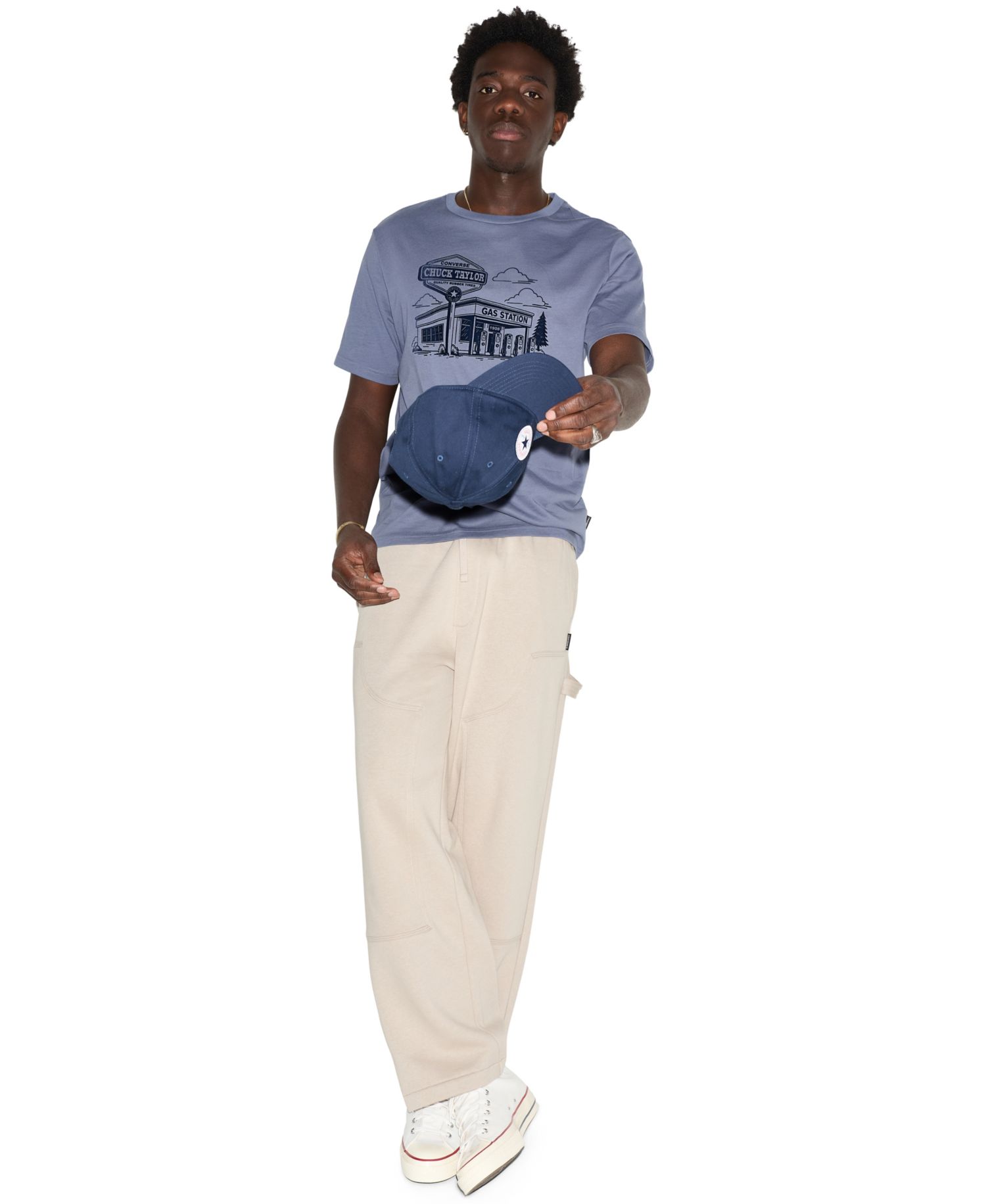 Men's Chuck Taylor Gas Station Graphic T-Shirt