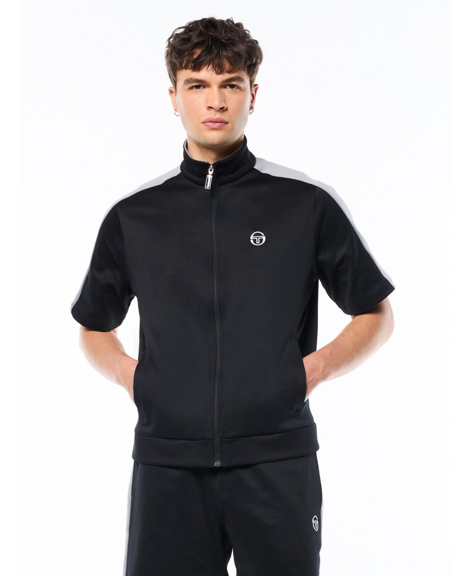 Men's Viscotti Short Sleeve Track Jacket