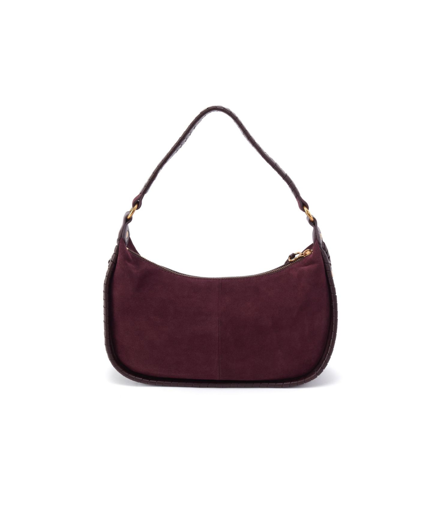 Женская сумка HOBO Mia Zip Closure Crescent, цвет: Тёмный вишнёвый — фото 2