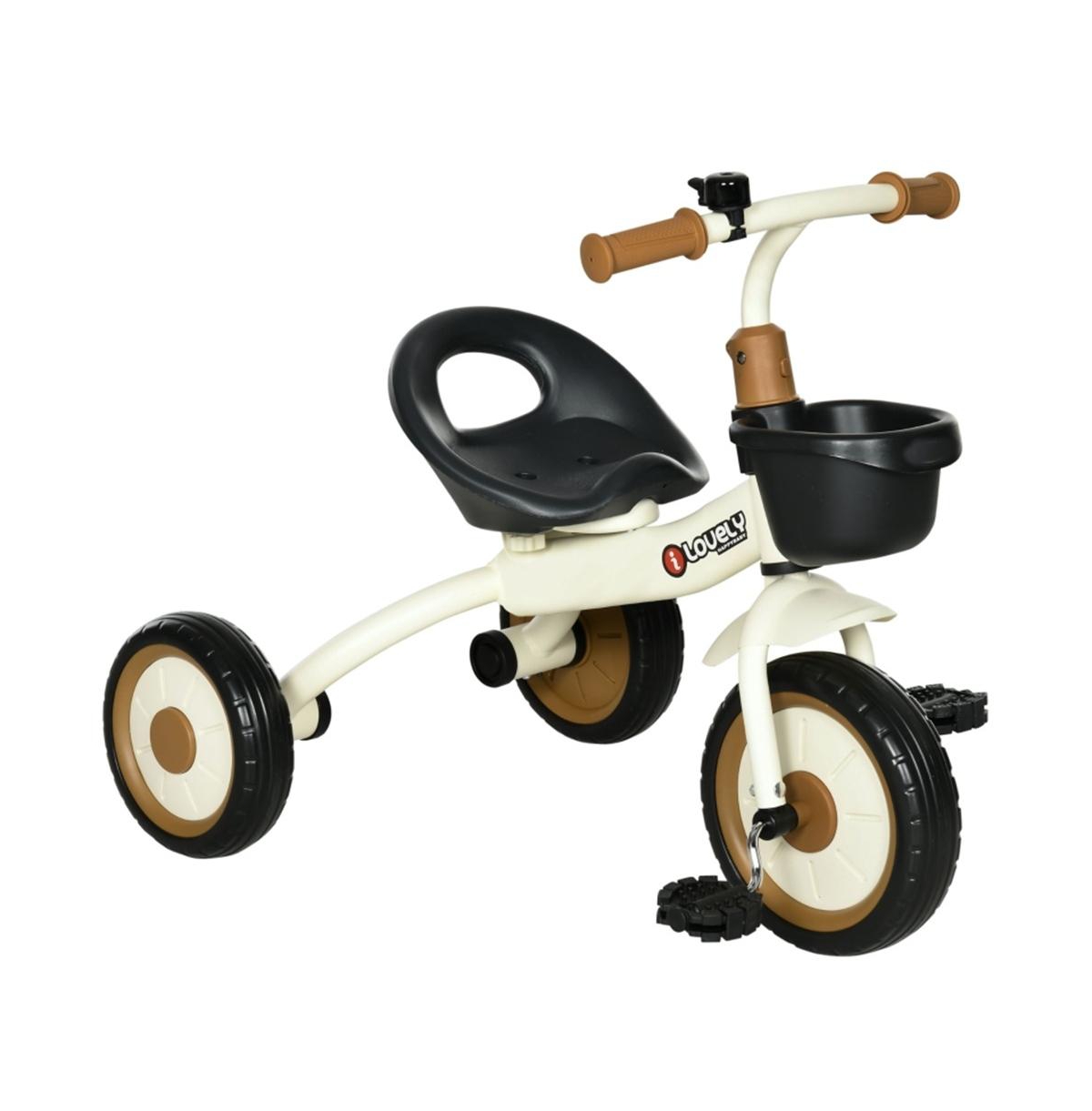 Sevorley 3-Wheel Tricycle with Adjustable Seat and Safety Belt, Ages 2-5