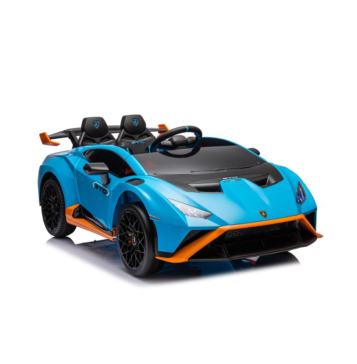 Детская игрушка YOBTOP 24V Kids Electric Ride-On Drift Car with 360-Degree Drift, LED Lights, Ages 3-6, цвет: Синий — фото 1