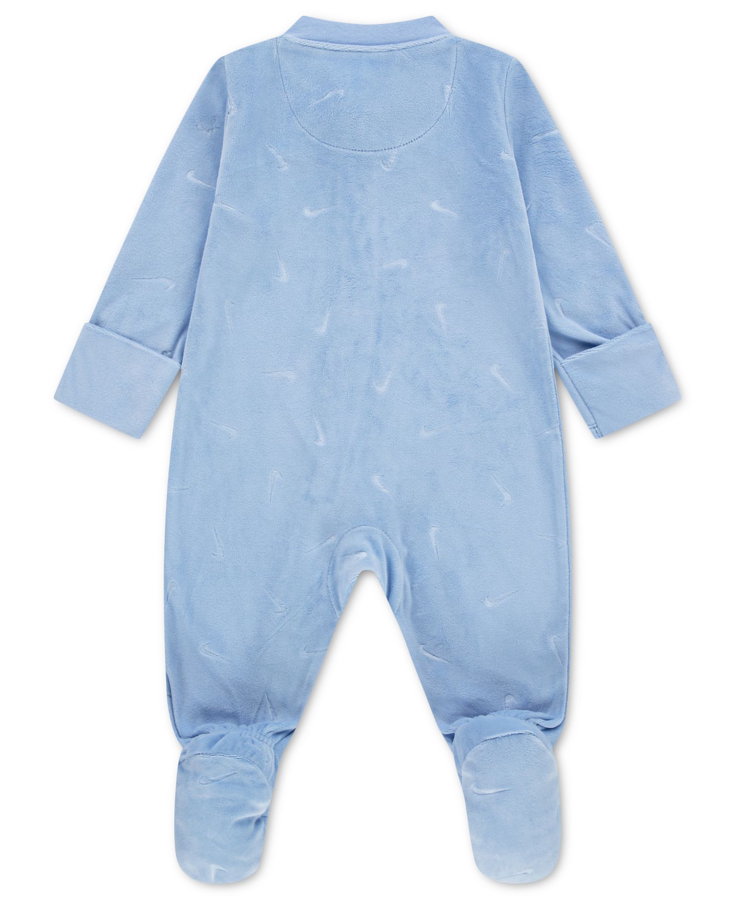 Baby Boys' and Baby Girls' Essentials Velour Footed Coverall