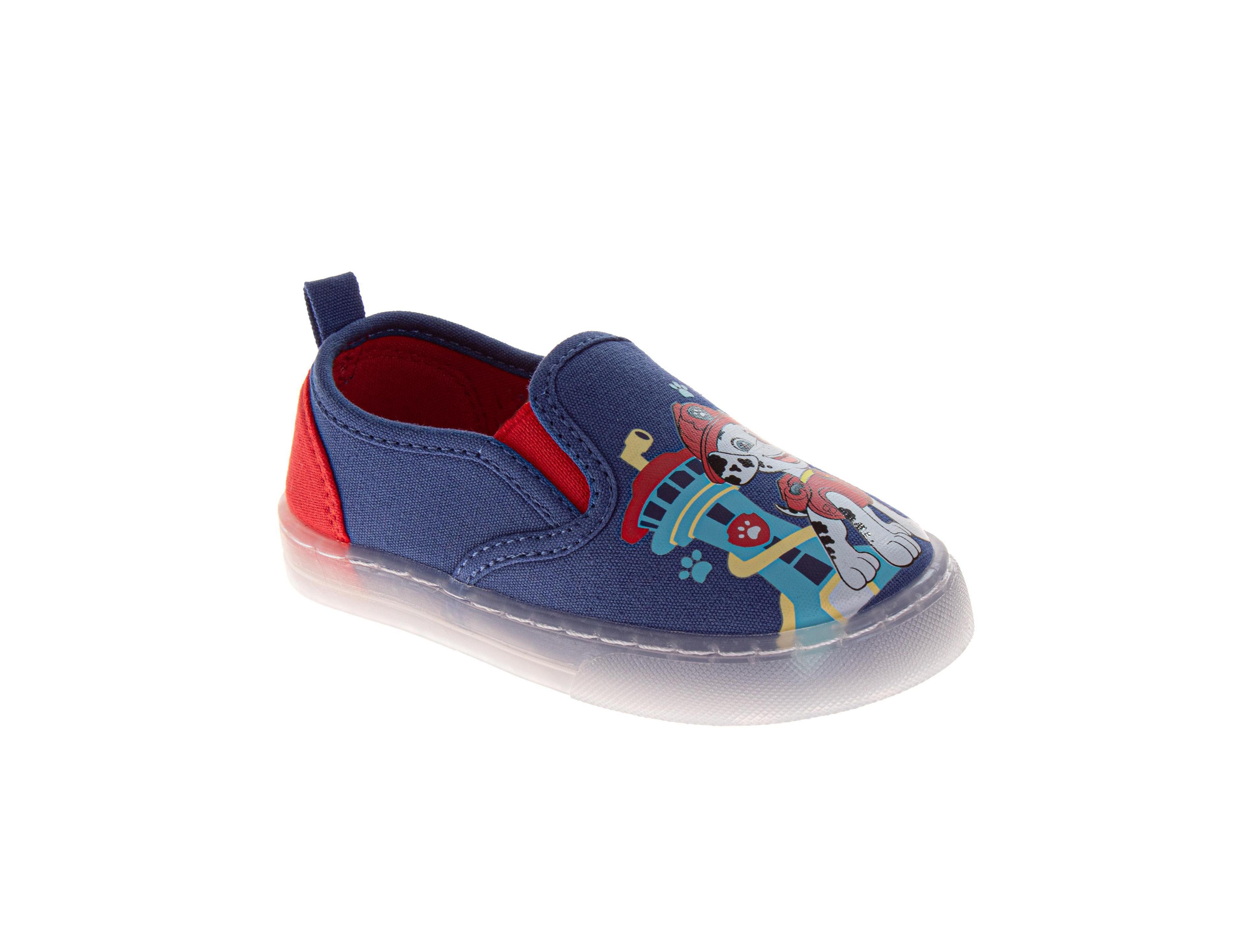 Nickelodeon Big Boys Paw ( 7 to 12 ) Patrol Slip On Canvas Easy Wear Casual Style Durable NoLace Design