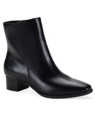 Women's Diamond Almond Toe Booties