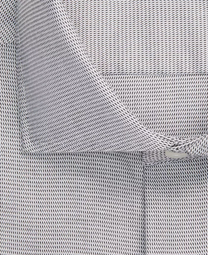 Men's Luxe Touch Micro Check Dress Shirt - thumbnail 2