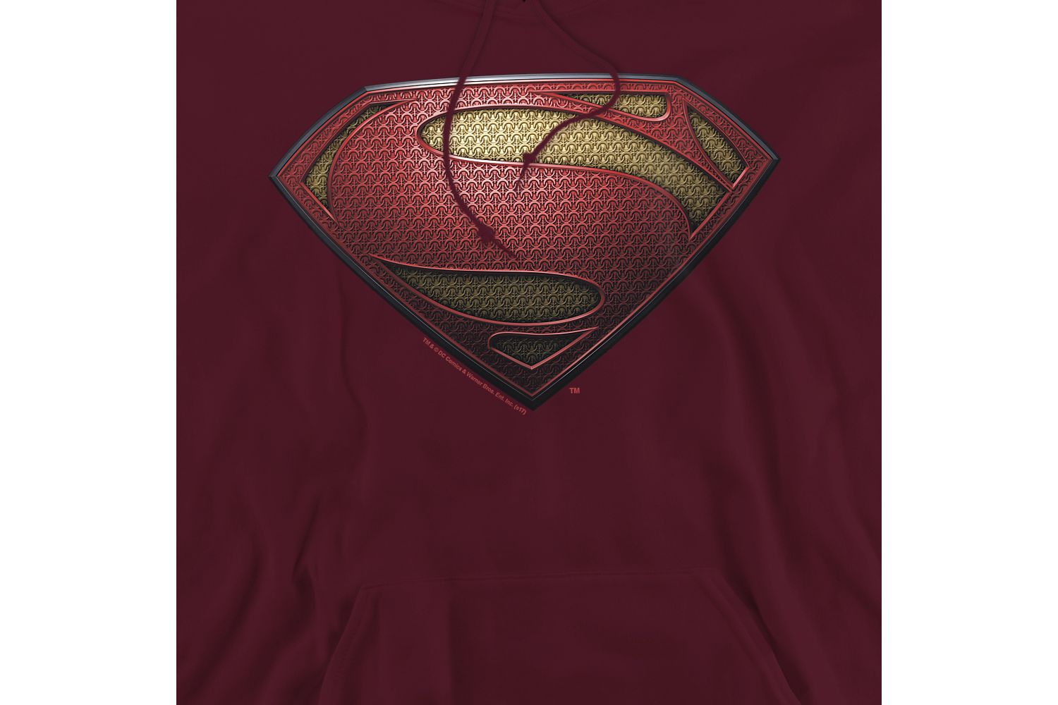 Men's Man Of Steel Mos Shield Pull-Over Hoodie
