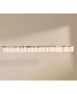 Joliet LED Linear Glass Chandelier 47