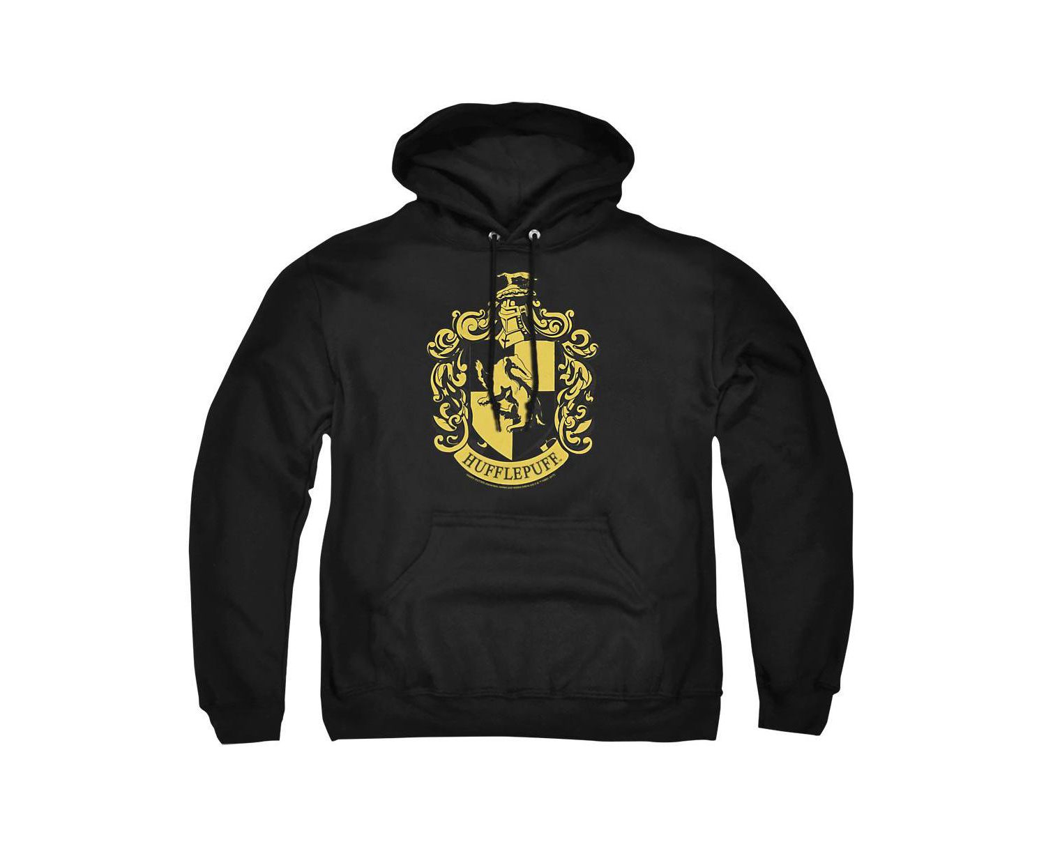 Men's Hufflepuff Crest Graphic Pull-Over Hoodie