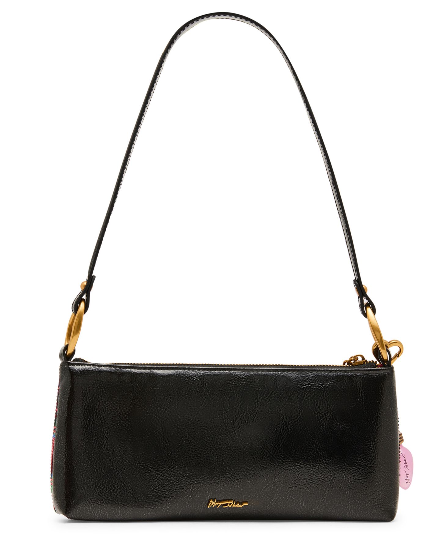 Женская сумка Betsey Johnson Tartan Rhinestone Medium Shoulder Handbag, цвет: Клетчатый — фото 2