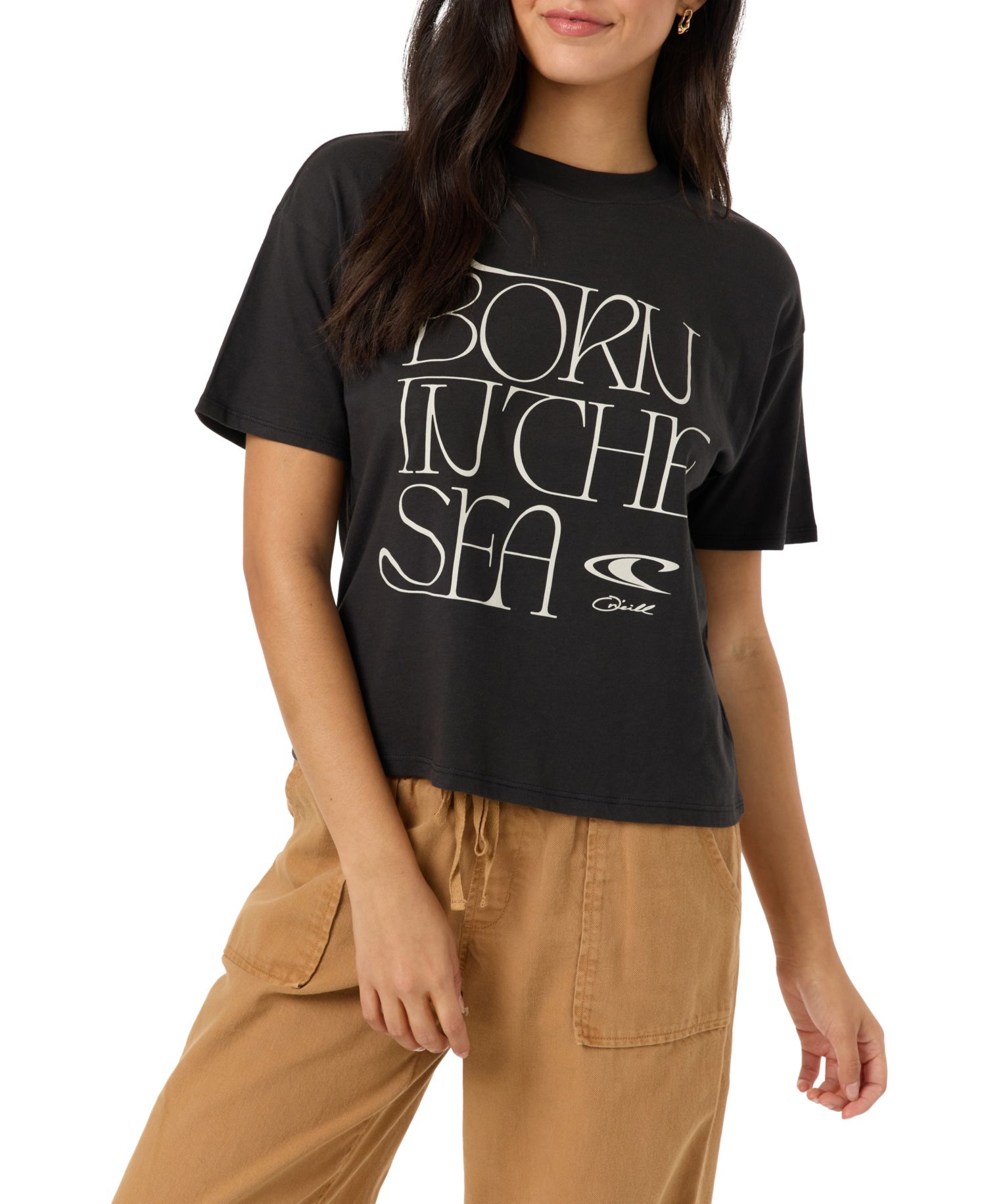 Women's Born In The Sea Easy Tee