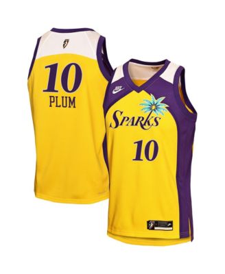 Big Boys and Girls Kelsey Plum Gold Los Angeles Sparks Victory Swingman Jersey