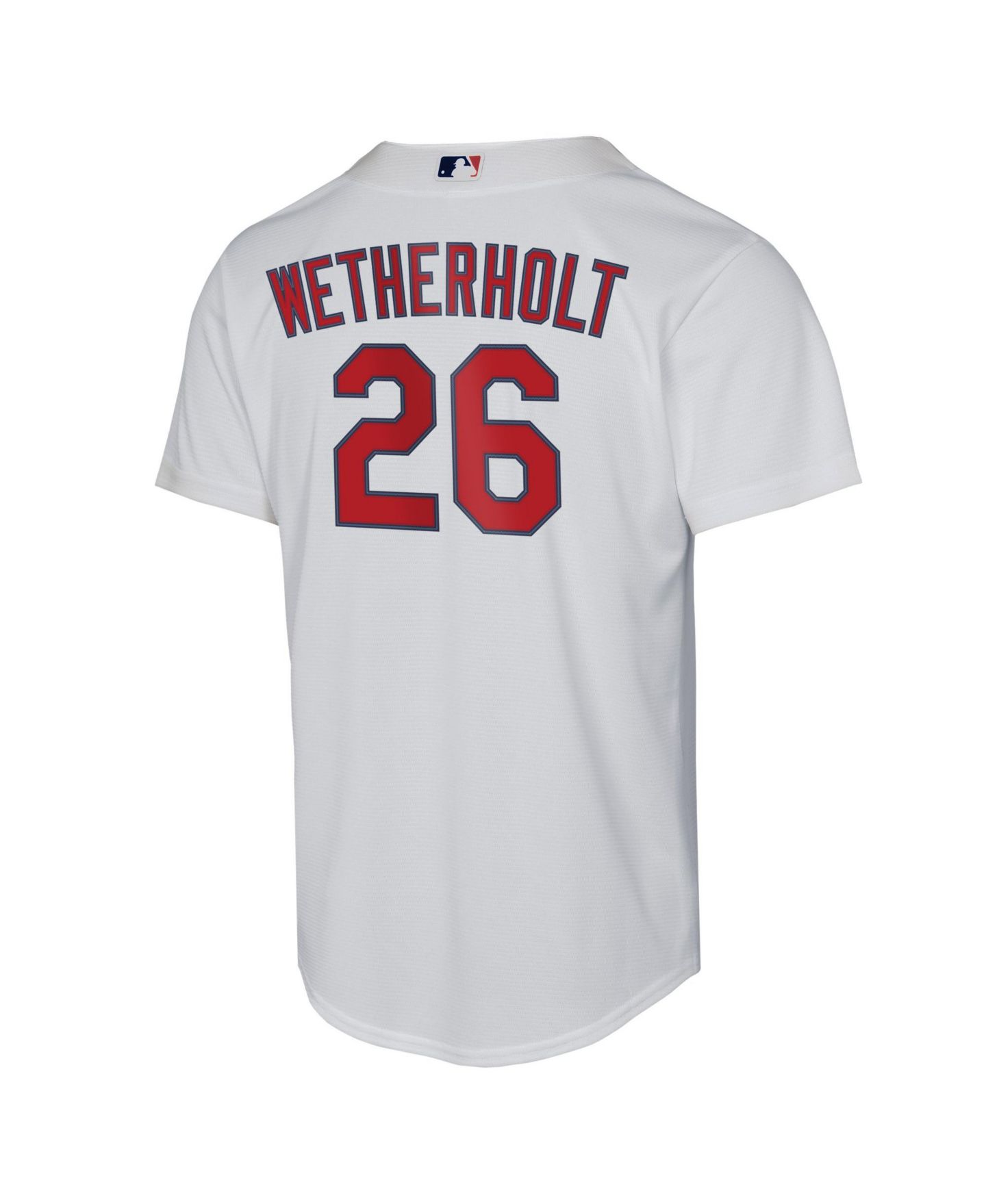 Детский топ Nike JJ Wetherholt White St. Louis Cardinals Home Replica Jersey — фото 2