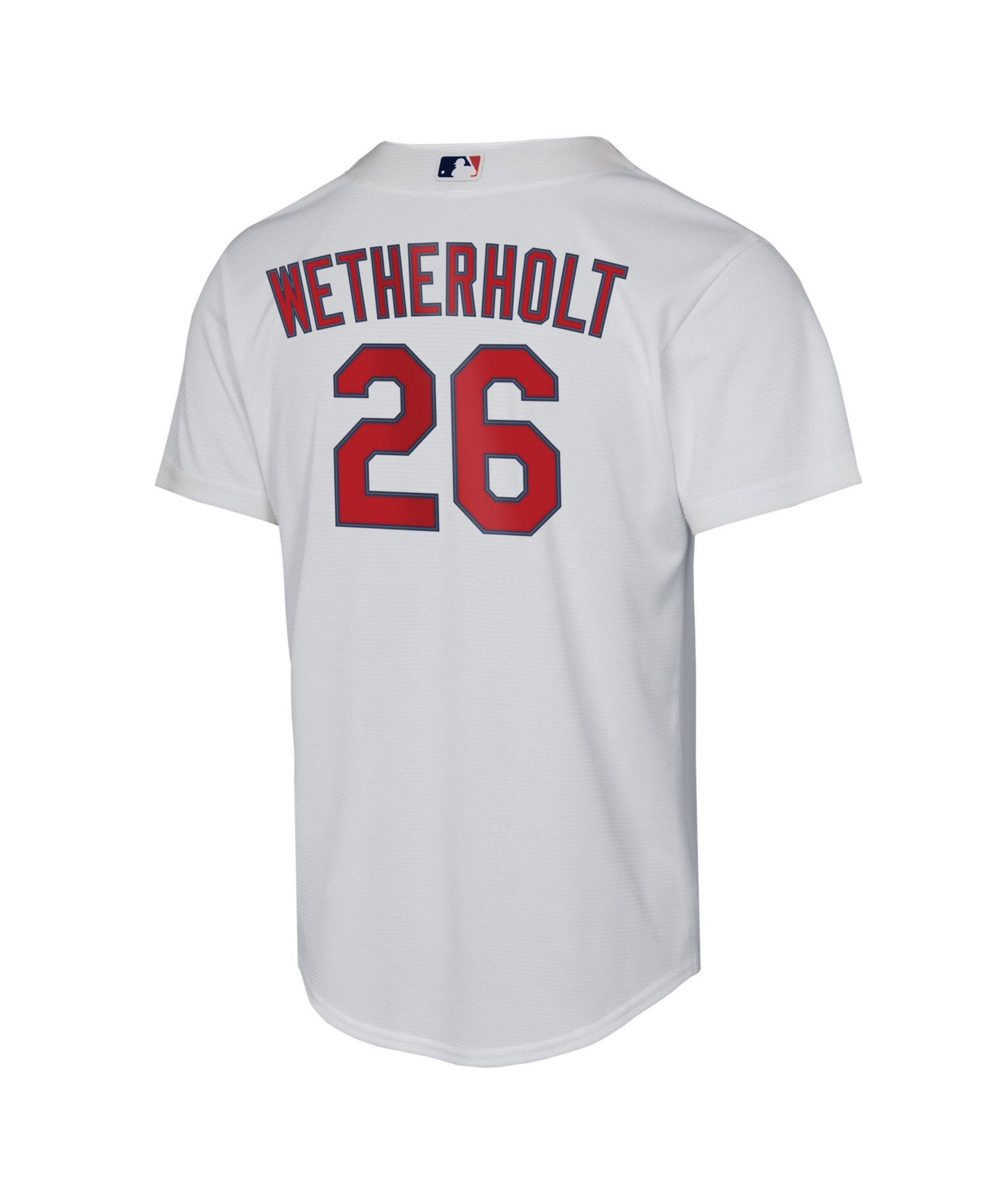 Big Boys and Girls JJ Wetherholt White St. Louis Cardinals Home Replica Jersey