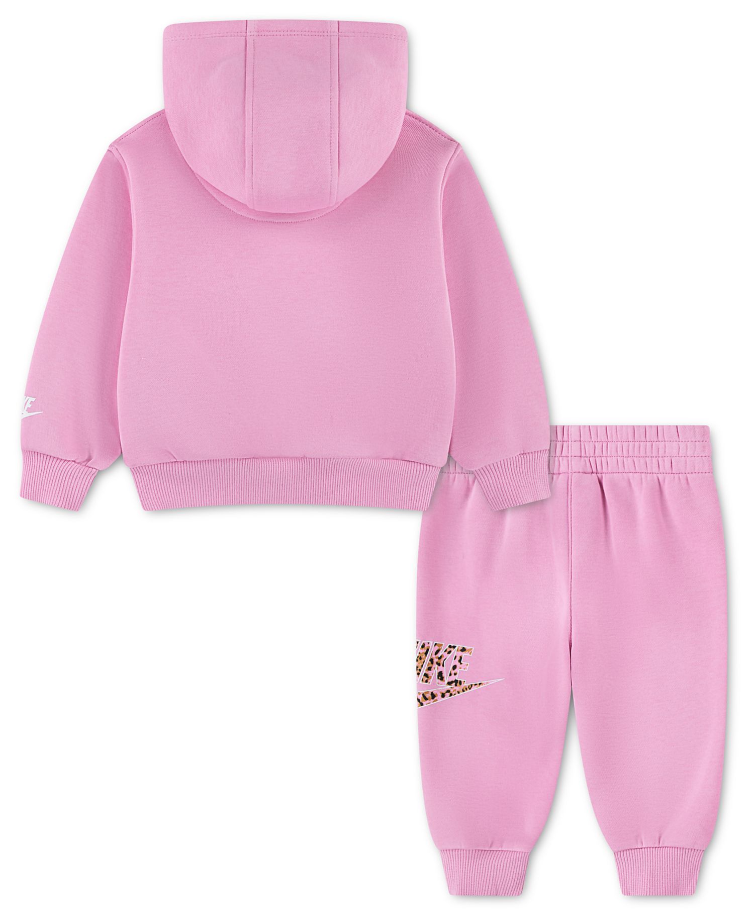 Baby Girls' Hooded Sweatshirt and Jogger Pants, 2-Piece Set