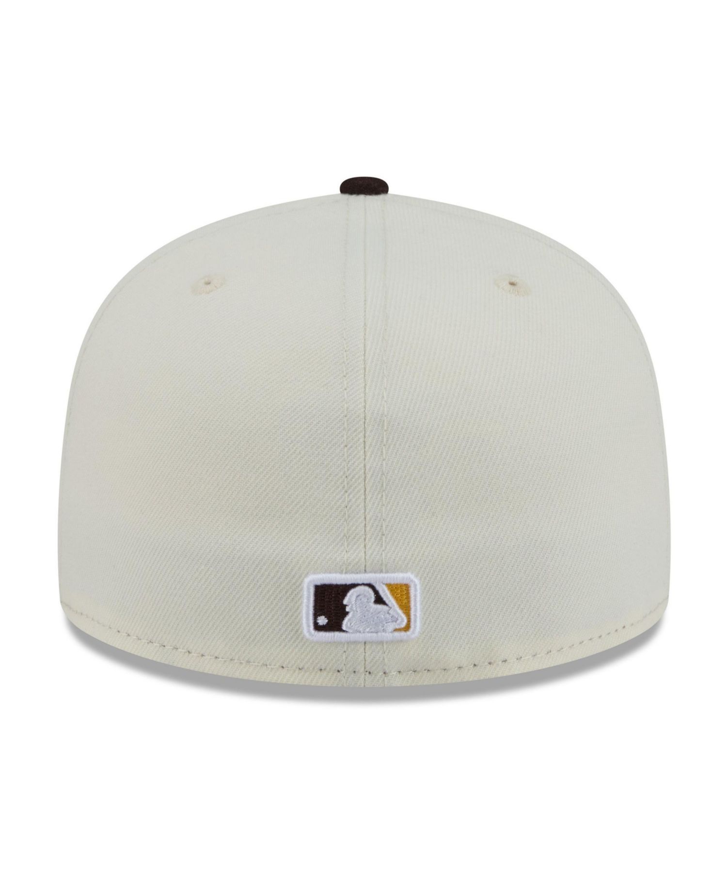 Men's White/Brown San Diego Padres Blossom 59FIFTY Fitted Hat