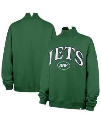 Women's New York Jets Vantage Mock-Neck Oversized Sweatshirt