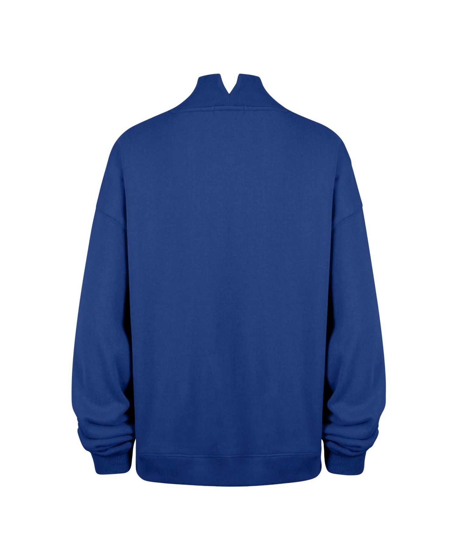 Women's Vantage Indianapolis Colts Oversized Dropped-Shoulder Mock-Neck Sweatshirt