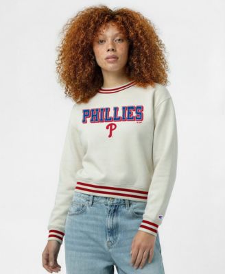 Women's Philadelphia Phillies Reverse Weave Graphic Sweatshirt
