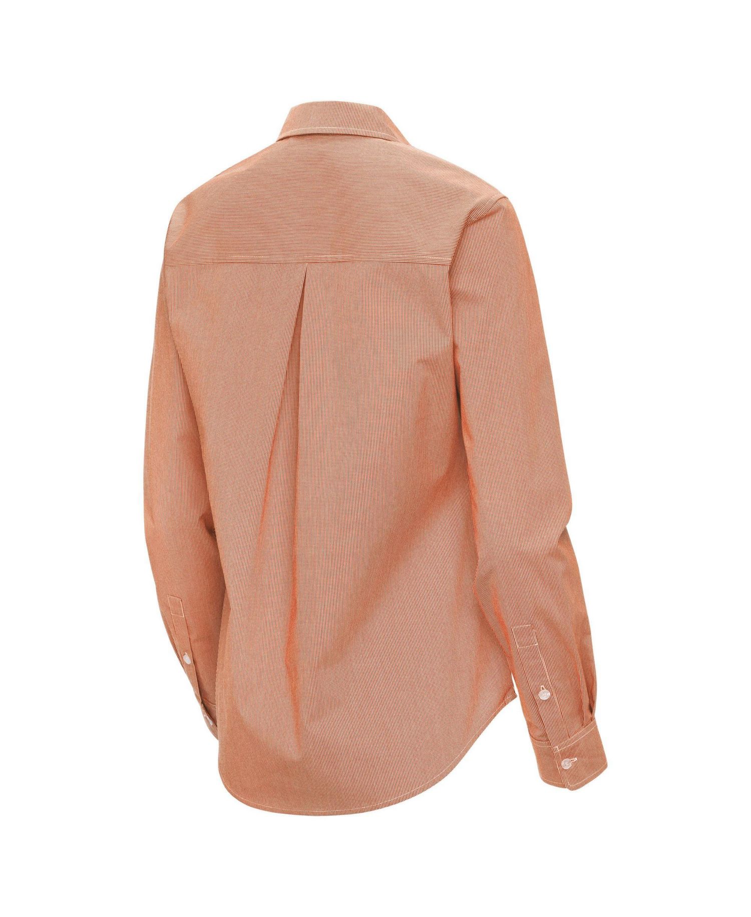 Women's Texas Longhorns Porter Woven Tri-Blend Long-Sleeve Button-Up Shirt