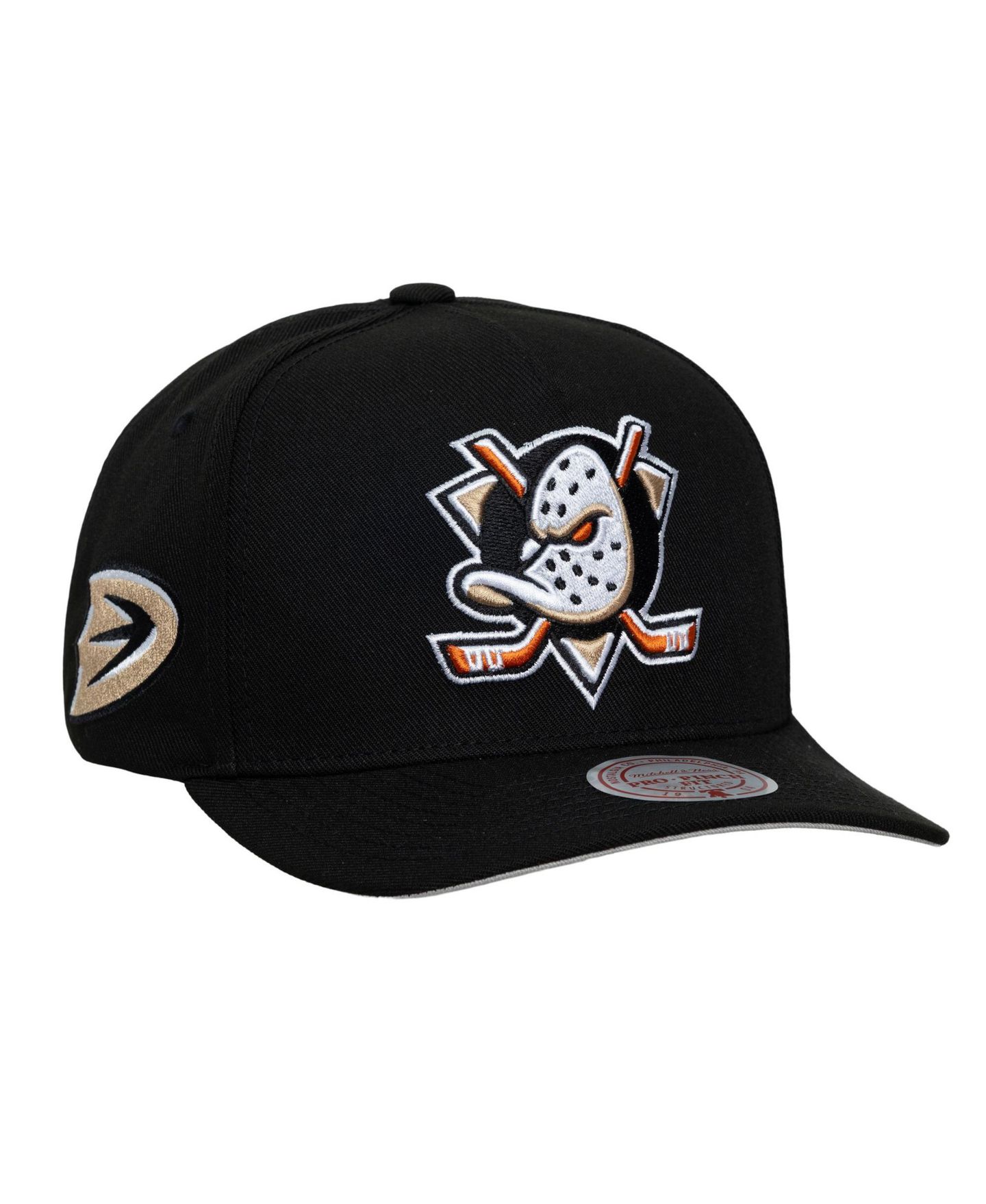 Мужская кепка-снэпбэк Mitchell & Ness Anaheim Ducks с высокой тульей — фото 2