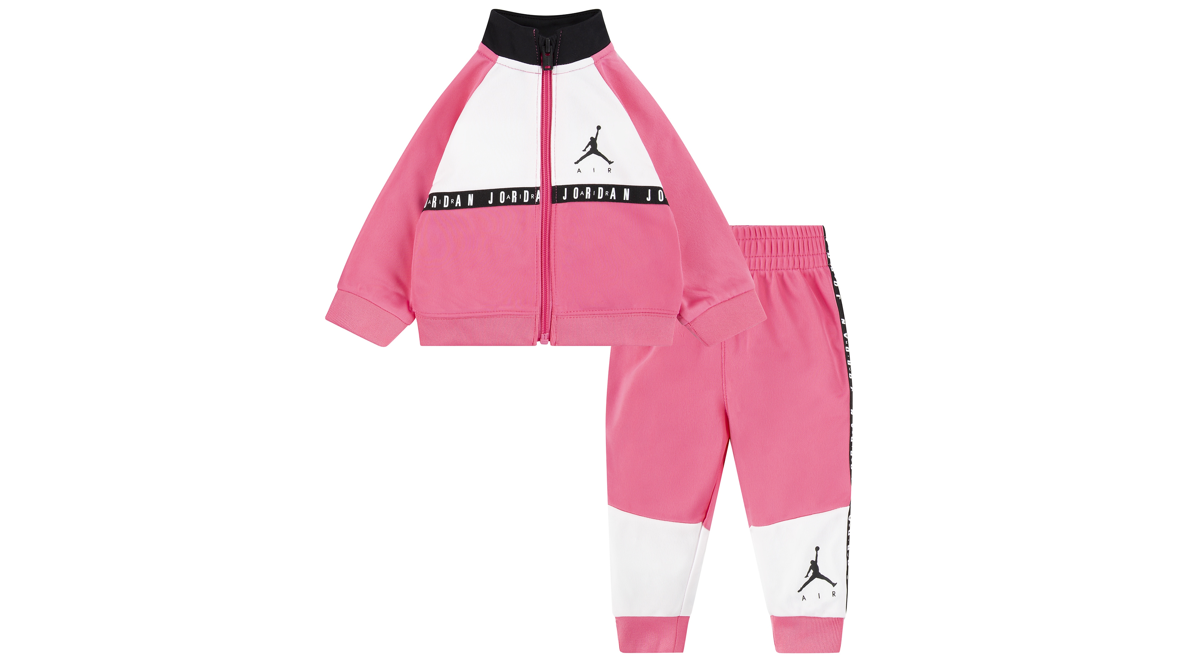 Jordan Baby Boys Jumpman Air Blocked Tricot Jacket and Jogger Pants, 2 Piece Set
