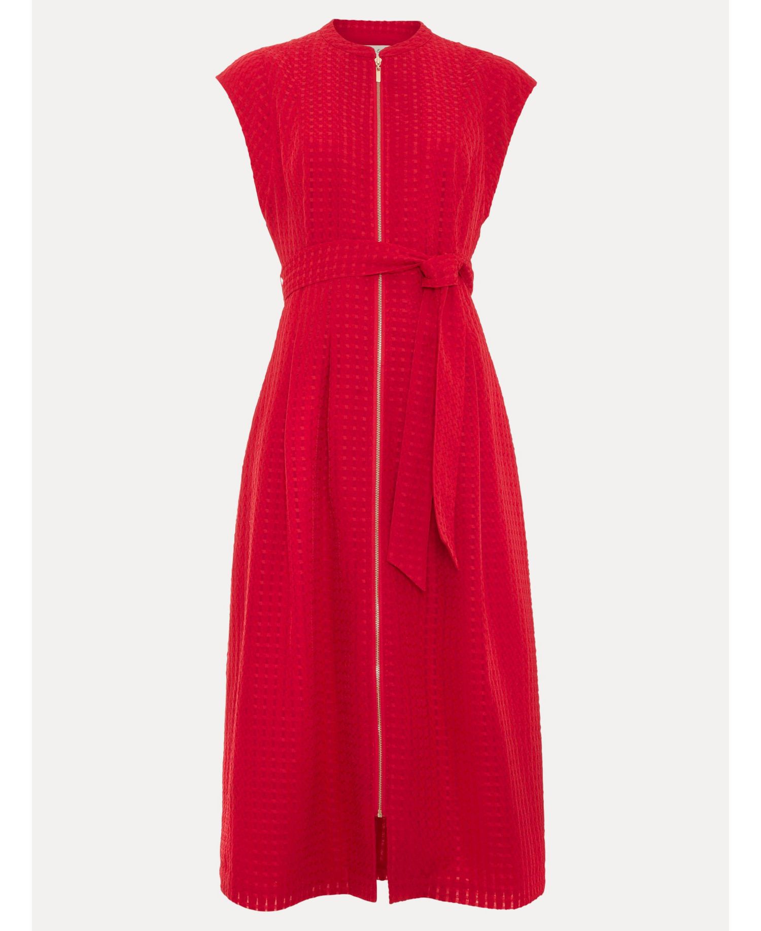 Women's Elvira Zip-Front Midi Dress