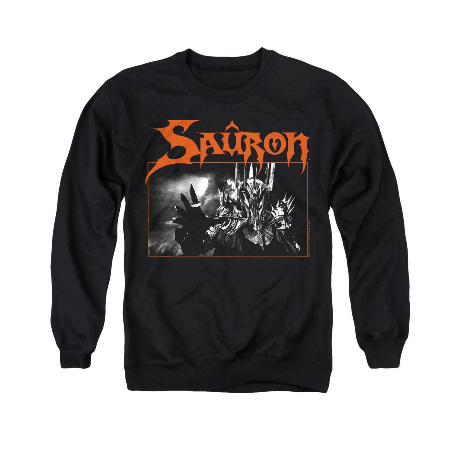 Men's Sauron Long-Sleeve Graphic Crewneck Sweatshirt