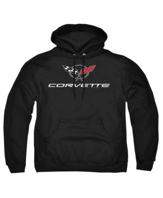 Men's Modern Emblem Graphic Long-Sleeve Pull-Over Hoodie