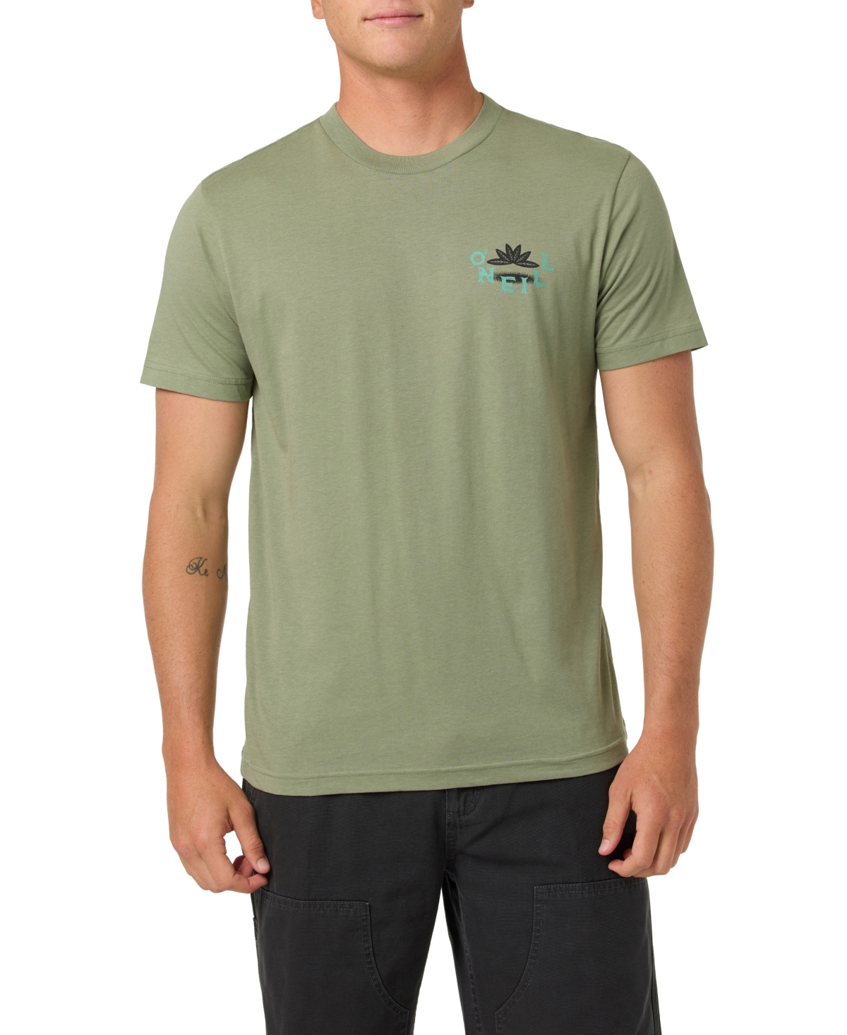 O'Neill Men's Calafate Graphic Crewneck Classic-Fit T-Shirt