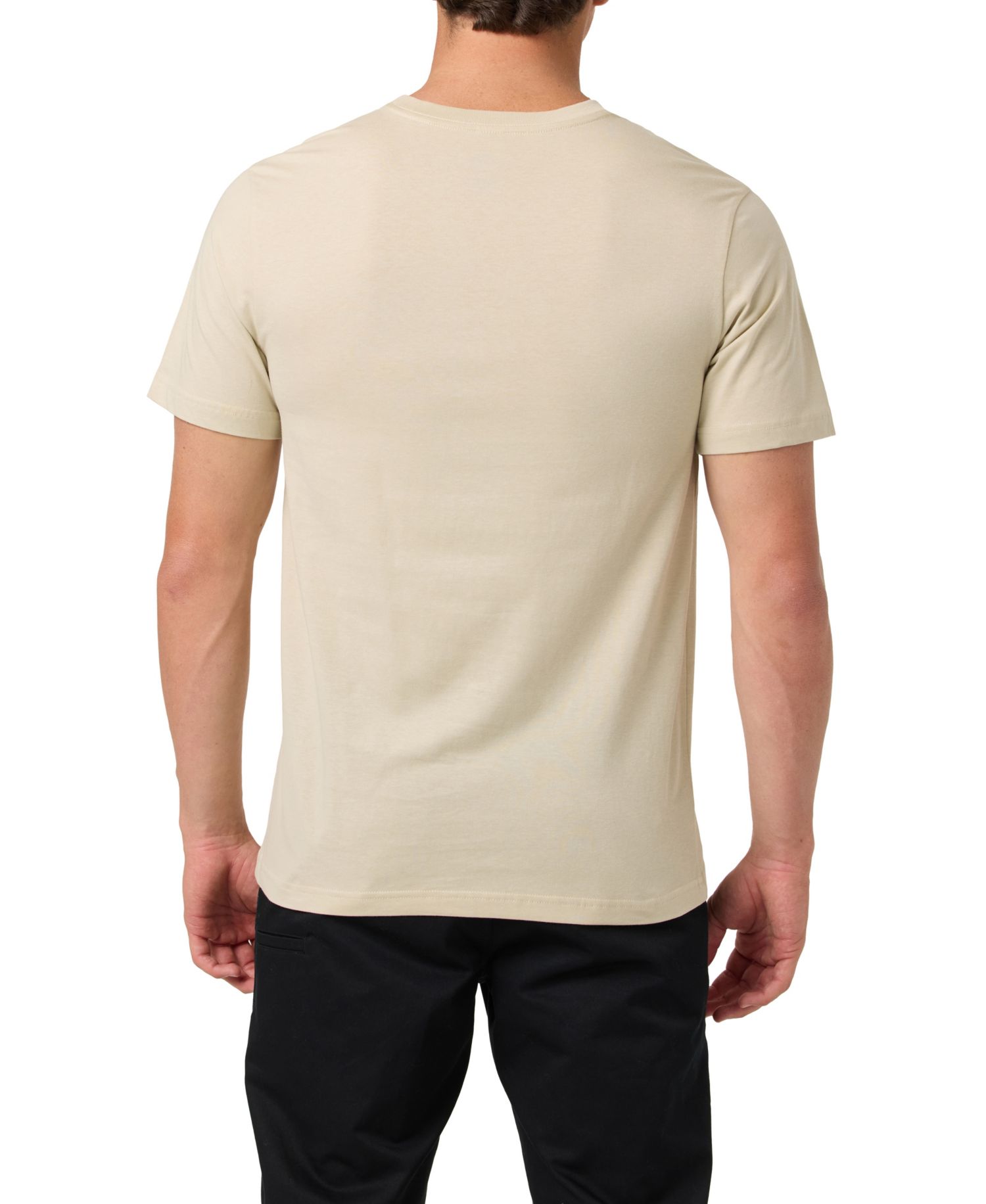 Men's Front Side Graphic Crewneck T-Shirt