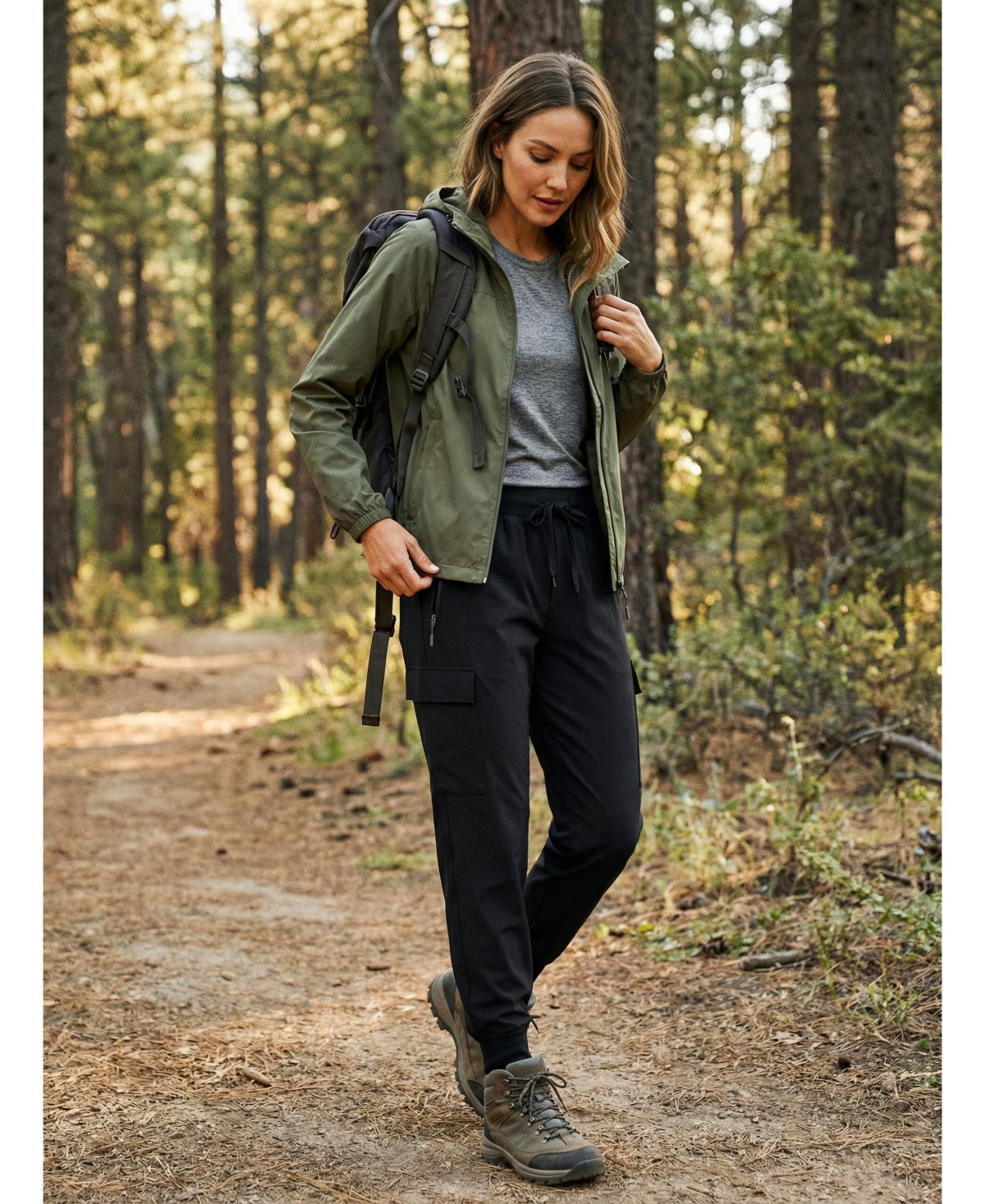 Piscifun Women's Lightweight Cargo Pants