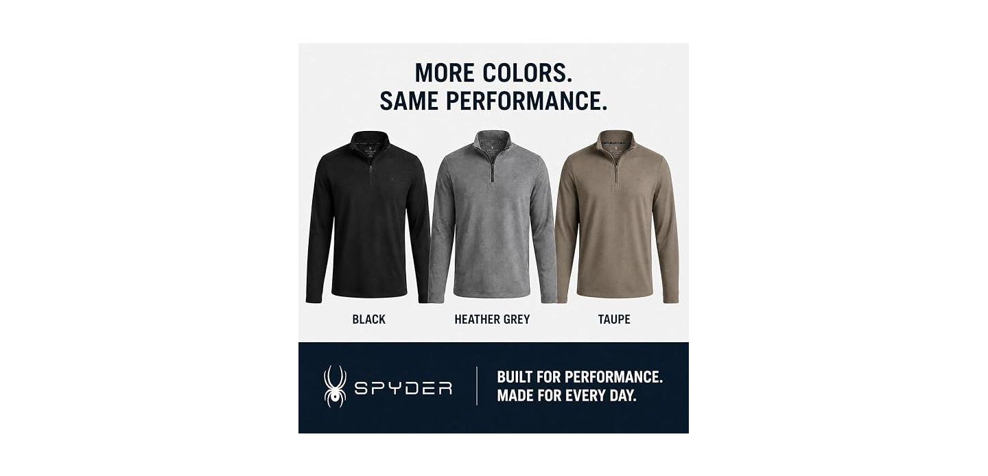 Мужской свитшот Spyder Corduroy Quarter Zip, цвет: Костяной — фото 8