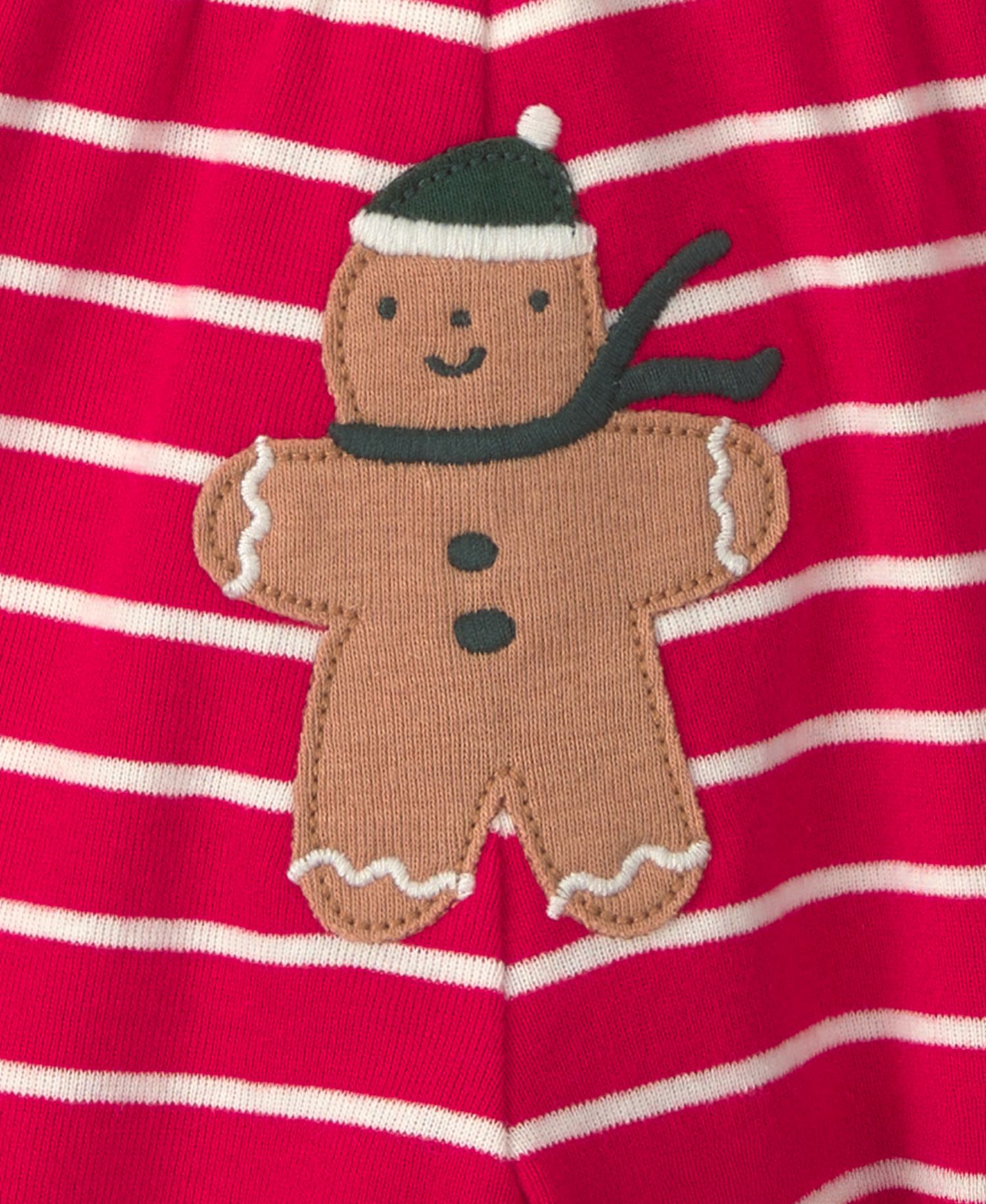 Baby Boys' Gingerbread Long-Sleeve Bodysuits and Pants, 3-Piece Set